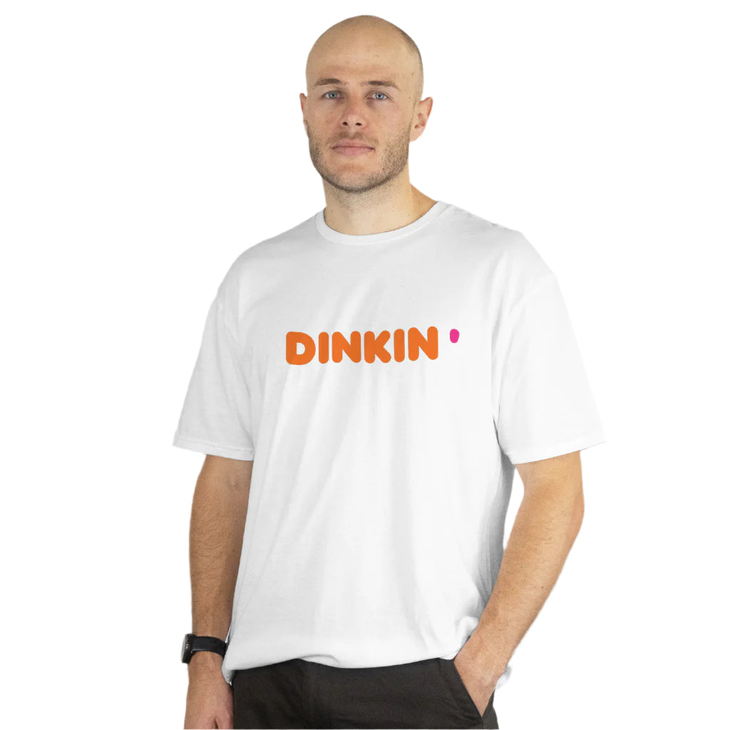pickelball runs on "dinkin" tee