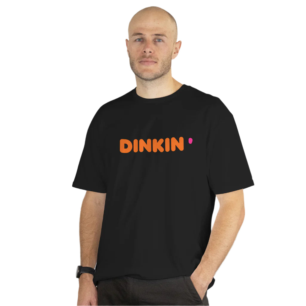 pickleball runs on "dinkin" tee