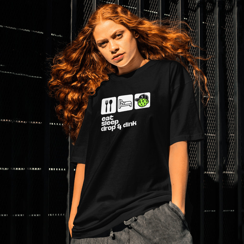 eat sleep drop & dink tee